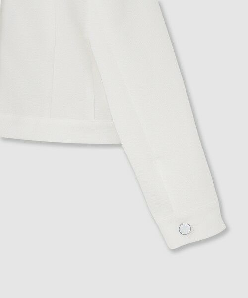 ANAYI / アナイ その他アウター | サッカーストレッチクロップドブルゾン | 詳細3