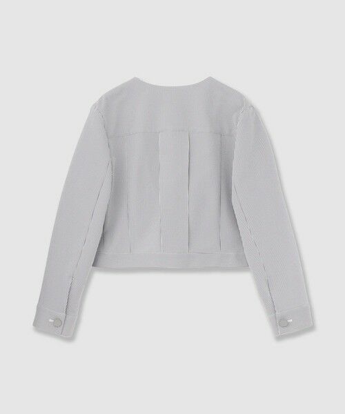 ANAYI / アナイ その他アウター | サッカーストレッチクロップドブルゾン | 詳細18
