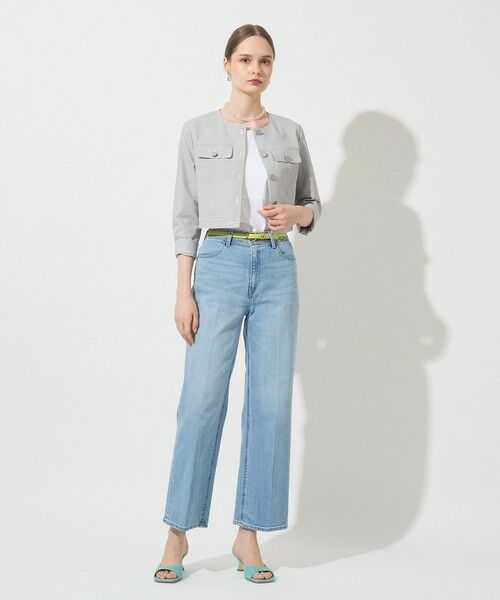 ANAYI / アナイ その他アウター | サッカーストレッチクロップドブルゾン | 詳細15