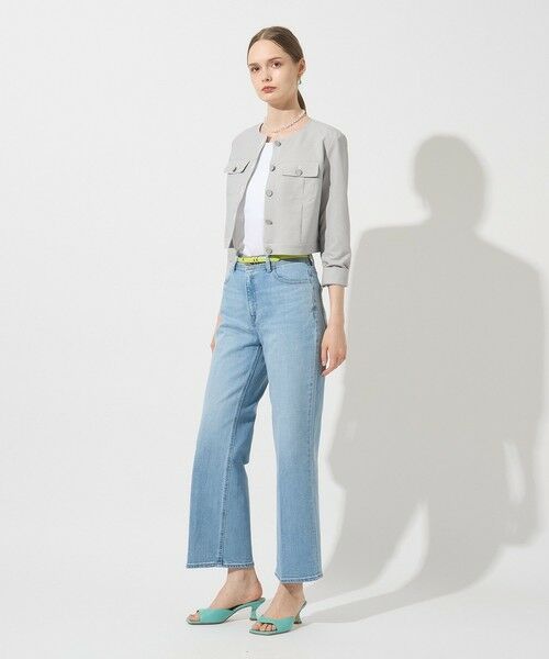 ANAYI / アナイ その他アウター | サッカーストレッチクロップドブルゾン | 詳細16