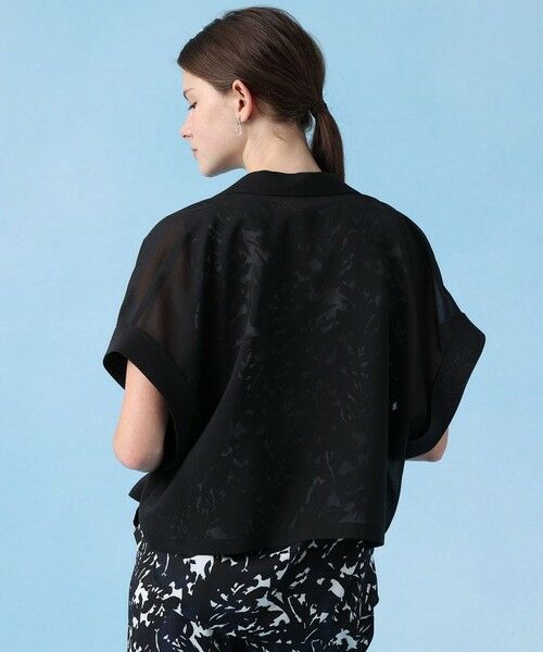 ANAYI / アナイ テーラードジャケット | シアーオーガンフレンチスリーブジャケット | 詳細17