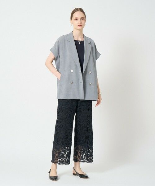 ANAYI / アナイ その他アウター | オーガンリネンライクフレンチジャケット | 詳細4