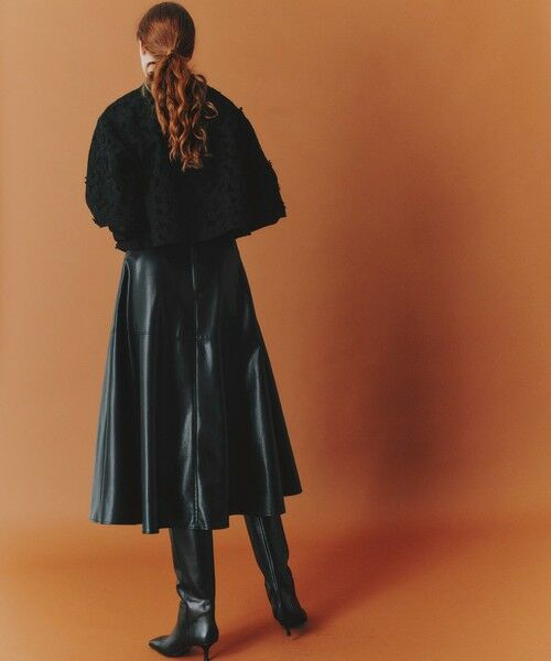 ANAYI / アナイ ロング・マキシ丈スカート | フェイクレザージャンパー スカート | 詳細22