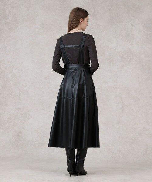 ANAYI / アナイ ロング・マキシ丈スカート | フェイクレザージャンパー スカート | 詳細15