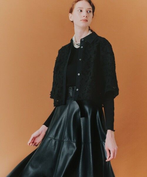 ANAYI / アナイ ロング・マキシ丈スカート | フェイクレザージャンパー スカート | 詳細20