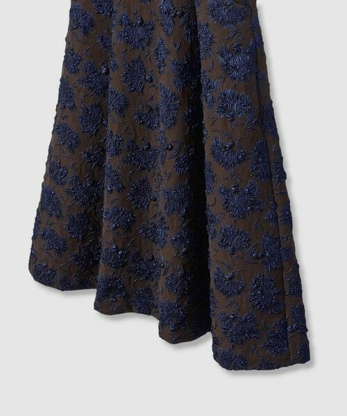 ANAYI / アナイ ミニ・ひざ丈スカート | ラメフラワーフクレジャガードフレア スカート | 詳細10