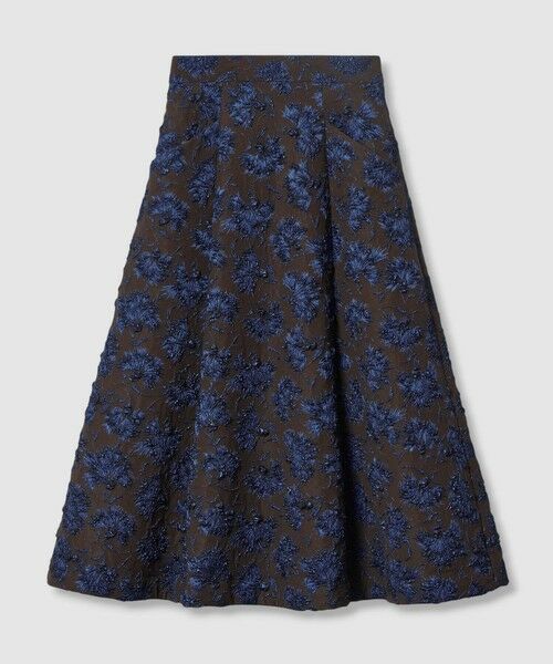 ANAYI / アナイ ミニ・ひざ丈スカート | ラメフラワーフクレジャガードフレア スカート | 詳細7