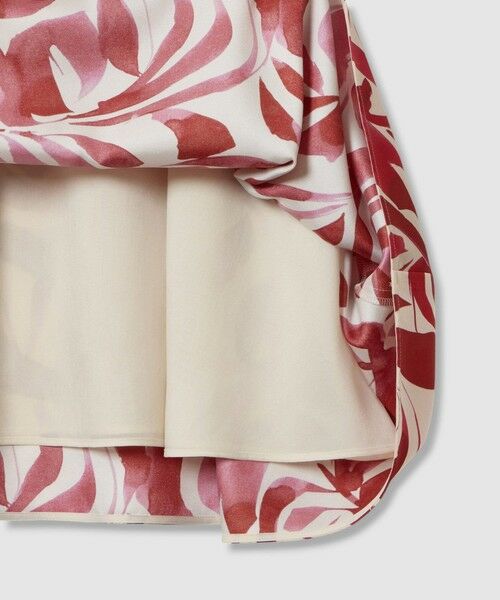 ANAYI / アナイ ロング・マキシ丈スカート | 【セットアップ対応商品】アートリーフサテンラップ スカート | 詳細12