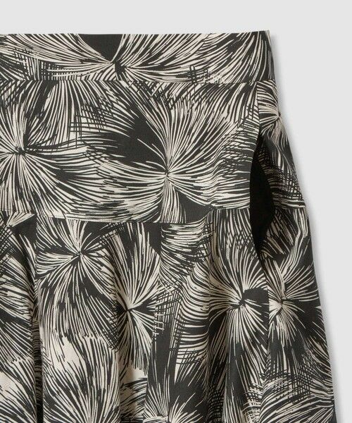 ANAYI / アナイ ミニ・ひざ丈スカート | ブラッシュフラワープリントフレア スカート | 詳細2