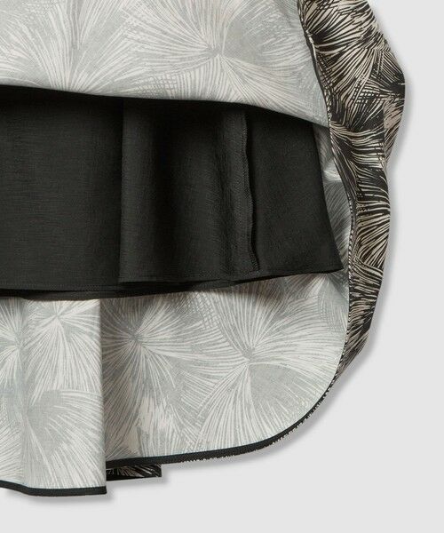 ANAYI / アナイ ミニ・ひざ丈スカート | ブラッシュフラワープリントフレア スカート | 詳細4