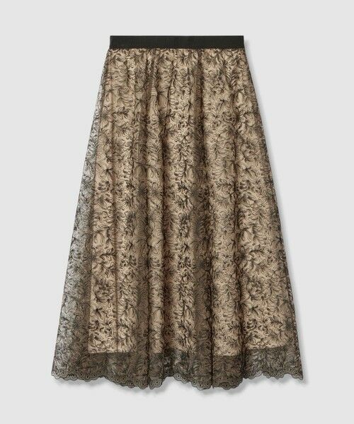 ANAYI / アナイ ロング・マキシ丈スカート | レースフラワーチュールギャザー スカート | 詳細7