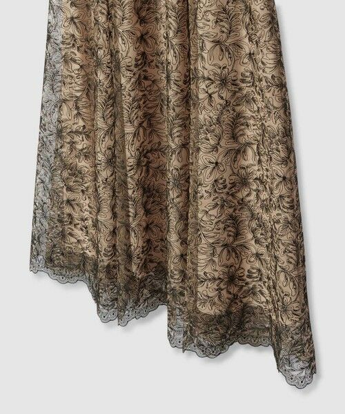 ANAYI / アナイ ロング・マキシ丈スカート | レースフラワーチュールギャザー スカート | 詳細10