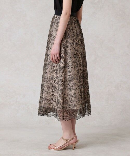 ANAYI / アナイ ロング・マキシ丈スカート | レースフラワーチュールギャザー スカート | 詳細2