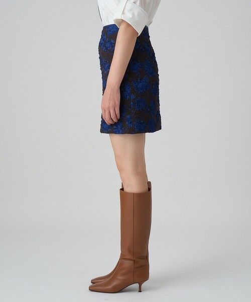 ANAYI / アナイ ミニ・ひざ丈スカート | ラメフラワーフクレジャガードミニ スカート | 詳細4