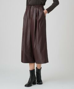 26(火)23:59までsale!!!【ANAYI 】ブラウン✖️カーキ チュール フロッキーチュールシアープルオーバー（01-01EI04-204）｜K.T