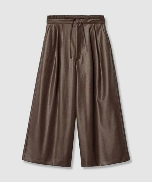 ANAYI / アナイ その他パンツ | オイルドレザーライクガウチョパンツ | 詳細15