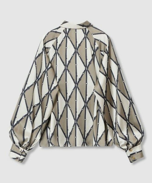 ANAYI / アナイ シャツ・ブラウス | ベルトプリントボウタイ ブラウス | 詳細11