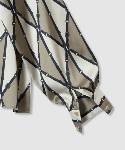 ANAYI / アナイ シャツ・ブラウス | ベルトプリントボウタイ ブラウス | 詳細16