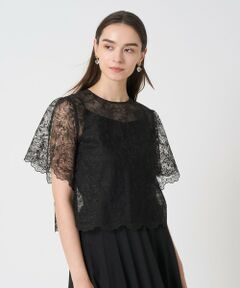 ANAYI / アナイ シャツ・ブラウス | レースフラワーチュールＴブラウス