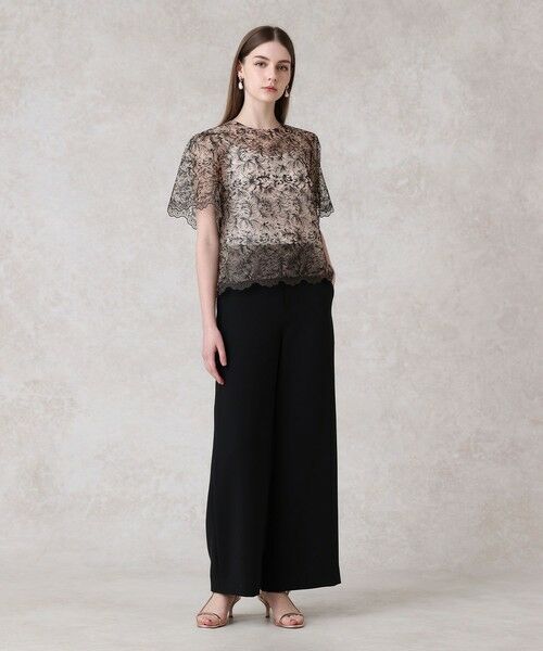 ANAYI / アナイ シャツ・ブラウス | レースフラワーチュールTブラウス | 詳細4