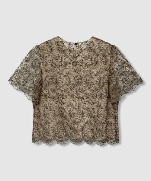 ANAYI / アナイ シャツ・ブラウス | レースフラワーチュールTブラウス | 詳細8