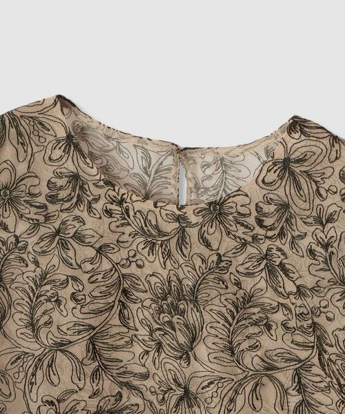 ANAYI / アナイ シャツ・ブラウス | レースフラワーチュールTブラウス | 詳細9