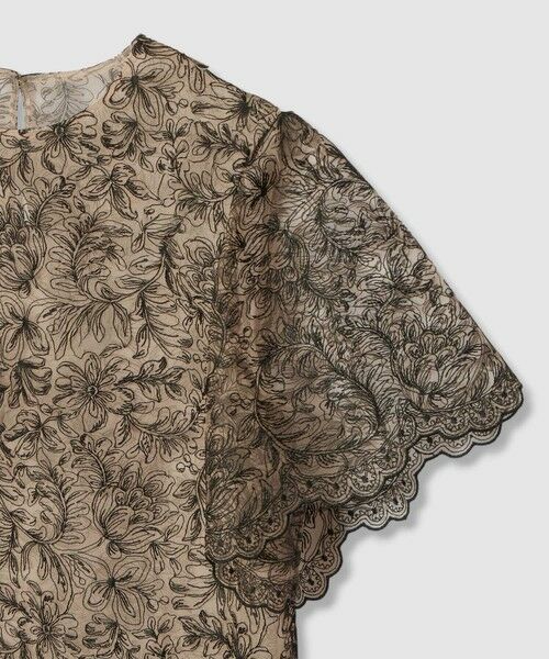 ANAYI / アナイ シャツ・ブラウス | レースフラワーチュールTブラウス | 詳細10