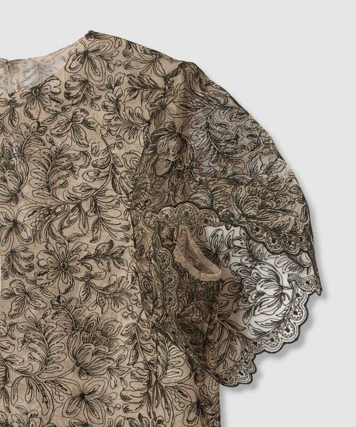 ANAYI / アナイ シャツ・ブラウス | レースフラワーチュールTブラウス | 詳細11