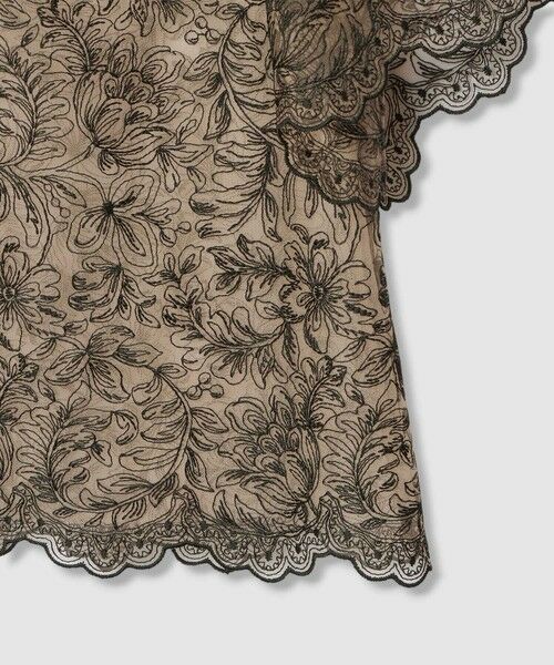 ANAYI / アナイ シャツ・ブラウス | レースフラワーチュールTブラウス | 詳細12