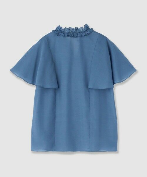 ANAYI / アナイ シャツ・ブラウス | スパンローンフリルネックブラウス | 詳細7