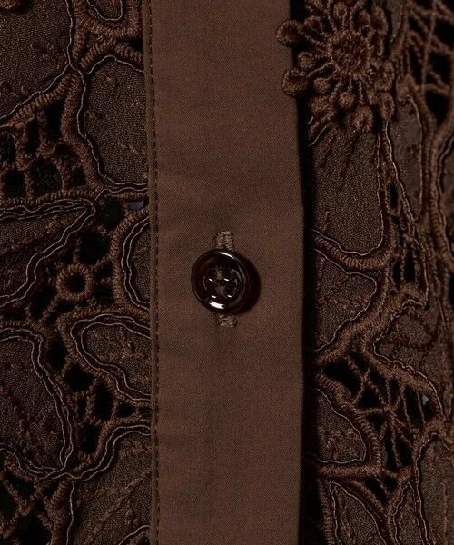 ANAYI / アナイ シャツ・ブラウス | レース刺繍クロップドシャツ | 詳細6