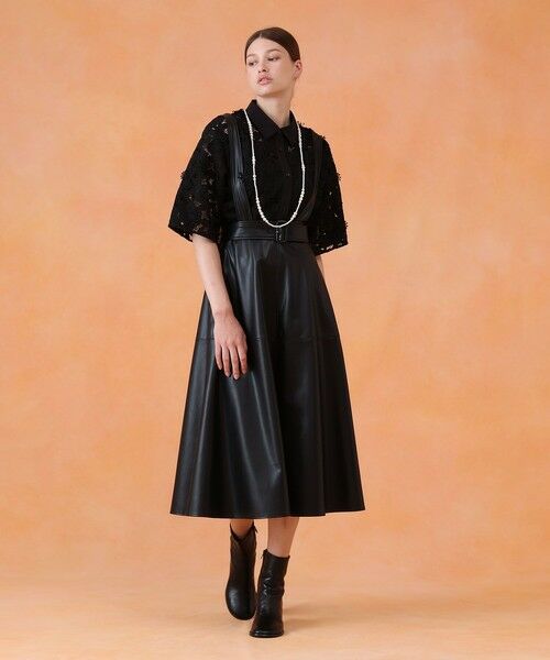 ANAYI / アナイ シャツ・ブラウス | レース刺繍クロップドシャツ | 詳細17