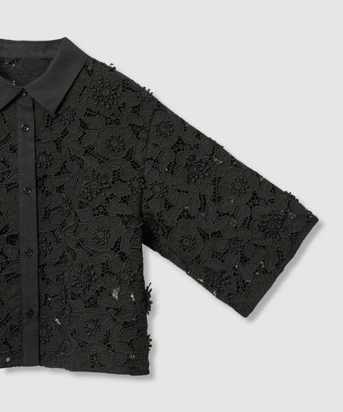 ANAYI / アナイ シャツ・ブラウス | レース刺繍クロップドシャツ | 詳細21