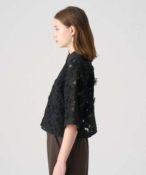 ANAYI / アナイ シャツ・ブラウス | レース刺繍クロップドシャツ | 詳細9
