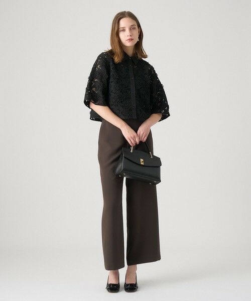 ANAYI / アナイ シャツ・ブラウス | レース刺繍クロップドシャツ | 詳細14