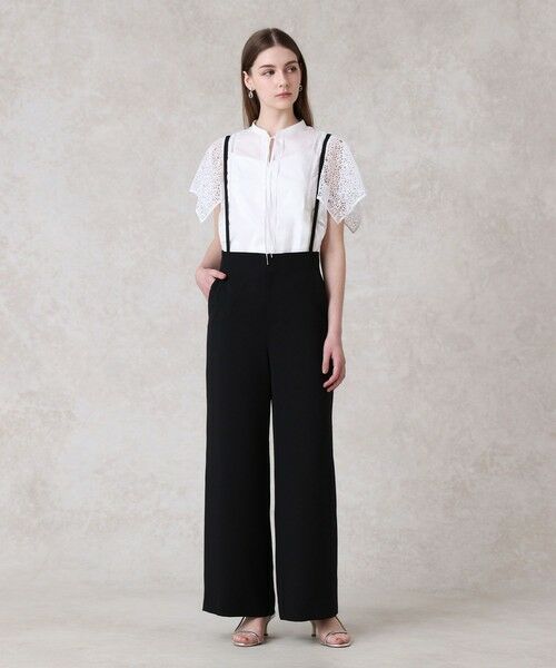 ANAYI / アナイ シャツ・ブラウス | ケミカルレーススリーブコンビ ブラウス | 詳細6