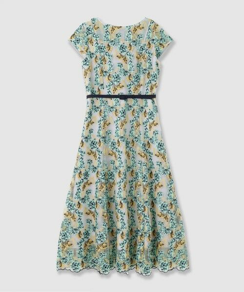 ANAYI / アナイ ドレス | フラワーチュールボートネックワンピース | 詳細22