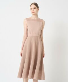 ANAYI / アナイ ミニ丈・ひざ丈ワンピース | 【セットアップ対応商品】サマーメッシュワンピース