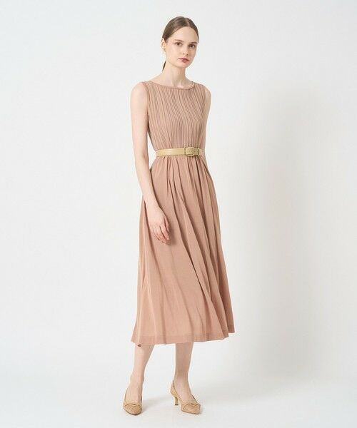 ANAYI / アナイ ミニ丈・ひざ丈ワンピース | ランダムリブロング ワンピース | 詳細6