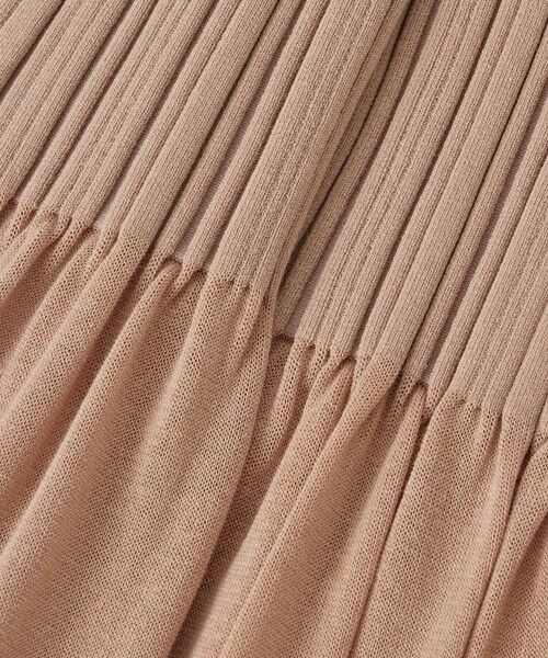 ANAYI / アナイ ミニ丈・ひざ丈ワンピース | ランダムリブロング ワンピース | 詳細10