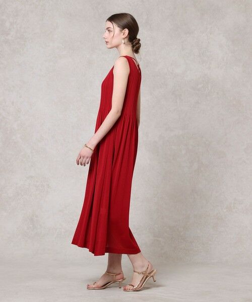 ANAYI / アナイ ミニ丈・ひざ丈ワンピース | ランダムリブロング ワンピース | 詳細12