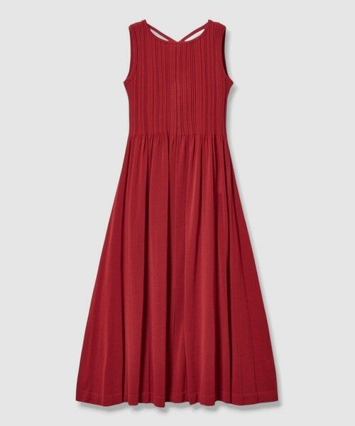 ANAYI / アナイ ミニ丈・ひざ丈ワンピース | ランダムリブロング ワンピース | 詳細17