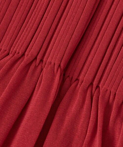 ANAYI / アナイ ミニ丈・ひざ丈ワンピース | ランダムリブロング ワンピース | 詳細20