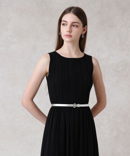ANAYI / アナイ ミニ丈・ひざ丈ワンピース | ランダムリブロング ワンピース | 詳細21