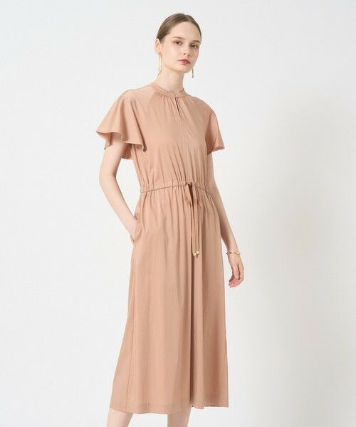 ANAYI / アナイ ドレス | キュプラナイロンケープワンピース(coral (32))