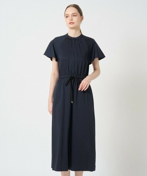 ANAYI / アナイ ドレス | キュプラナイロンケープワンピース(navy (65))