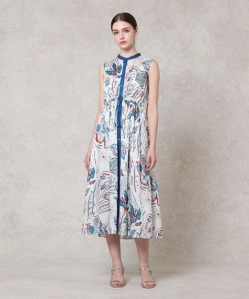 ANAYI / アナイ ロング・マキシ丈ワンピース | ボタニカルペイズリードロスト ワンピース | 詳細4