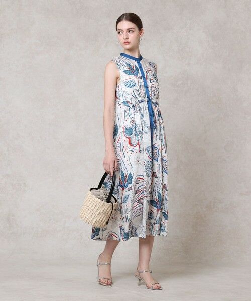 ANAYI / アナイ ロング・マキシ丈ワンピース | ボタニカルペイズリードロスト ワンピース | 詳細5