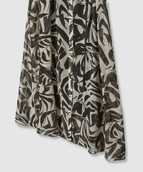 ANAYI / アナイ ロング・マキシ丈ワンピース | アートリーフシフォンロング ワンピース | 詳細25