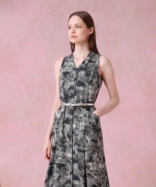 ANAYI / アナイ ロング・マキシ丈ワンピース | ブラッシュフラワープリントアメスリ ワンピース | 詳細11